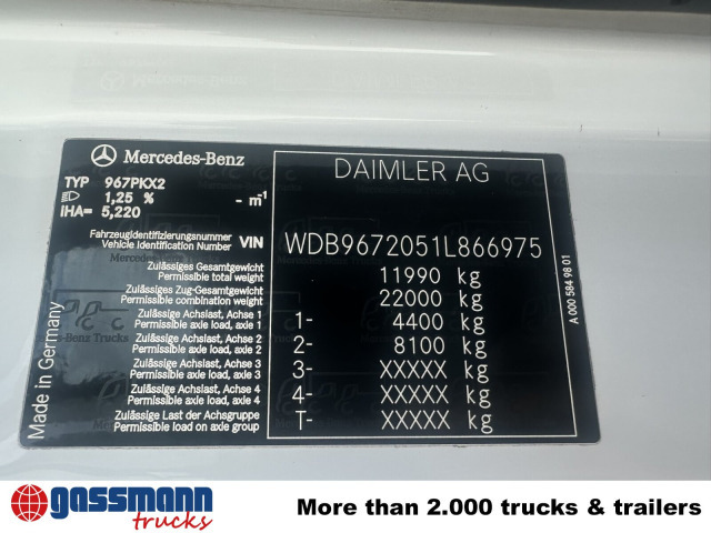 Mercedes-Benz Atego 1223 K 4x2, AHK-Öl - Damperli kamyon: fotoğraf 4 Mercedes-Benz Atego 1223 K 4x2, AHK-Öl - Damperli kamyon: fotoğraf 4