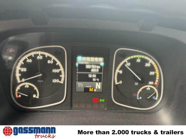 Sal/ Açık kasa kamyon, Vinçli kamyon Mercedes-Benz Atego 1223 L 4x2 mit Heckkran Atlas 88.3-A2L,: fotoğraf 6