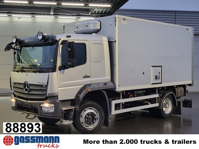 Mercedes-Benz Atego 1330 4x4, Iso-Koffer mit Heizung und LBW - Kapalı kasa kamyon: fotoğraf 1 Mercedes-Benz Atego 1330 4x4, Iso-Koffer mit Heizung und LBW - Kapalı kasa kamyon: fotoğraf 1