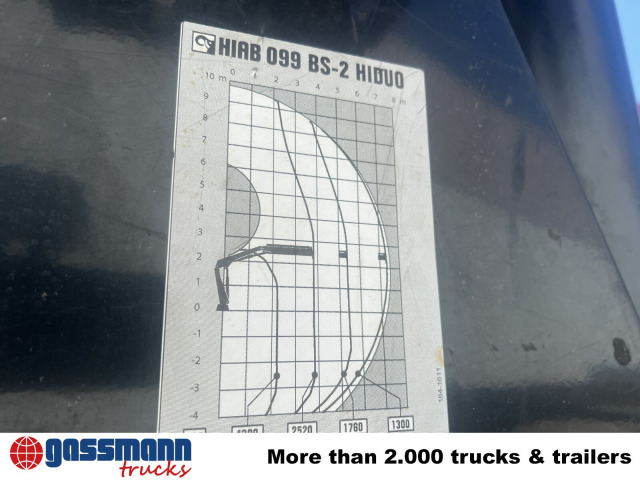 Mercedes-Benz Atego 1624/27 4x2, Heckkran Hiab 099 BS-2 HiDuo, - Damperli kamyon, Vinçli kamyon: fotoğraf 2 Mercedes-Benz Atego 1624/27 4x2, Heckkran Hiab 099 BS-2 HiDuo, - Damperli kamyon, Vinçli kamyon: fotoğraf 2