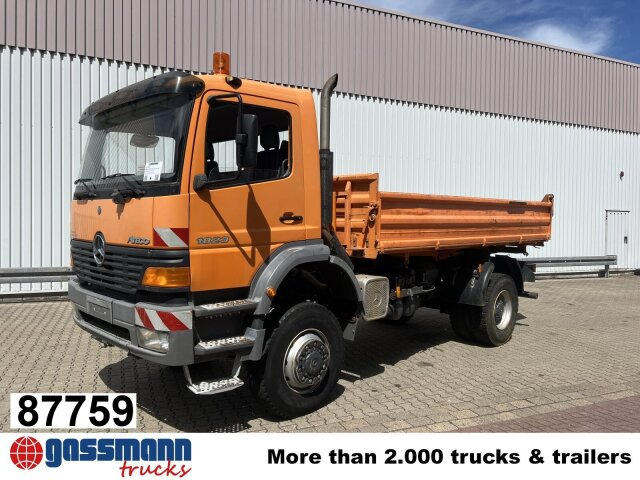 Mercedes-Benz Atego 1823 AK 4x4 - Damperli kamyon: fotoğraf 1 Mercedes-Benz Atego 1823 AK 4x4 - Damperli kamyon: fotoğraf 1