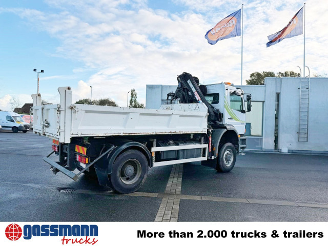 Mercedes-Benz Atego 1823AK 4x4, Kran HIAB, Bordmatik - Damperli kamyon, Vinçli kamyon: fotoğraf 2 Mercedes-Benz Atego 1823AK 4x4, Kran HIAB, Bordmatik - Damperli kamyon, Vinçli kamyon: fotoğraf 2