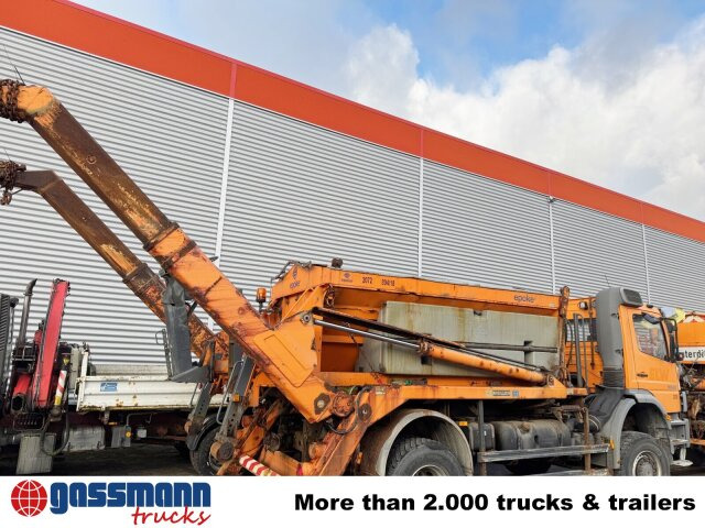 Mercedes-Benz Atego 1828 4x4, Tele-Absetzer, - Hidrolift kamyon: fotoğraf 5 Mercedes-Benz Atego 1828 4x4, Tele-Absetzer, - Hidrolift kamyon: fotoğraf 5