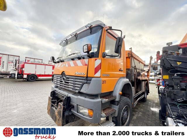 Mercedes-Benz Atego 1828 4x4, Tele-Absetzer, - Hidrolift kamyon: fotoğraf 3 Mercedes-Benz Atego 1828 4x4, Tele-Absetzer, - Hidrolift kamyon: fotoğraf 3