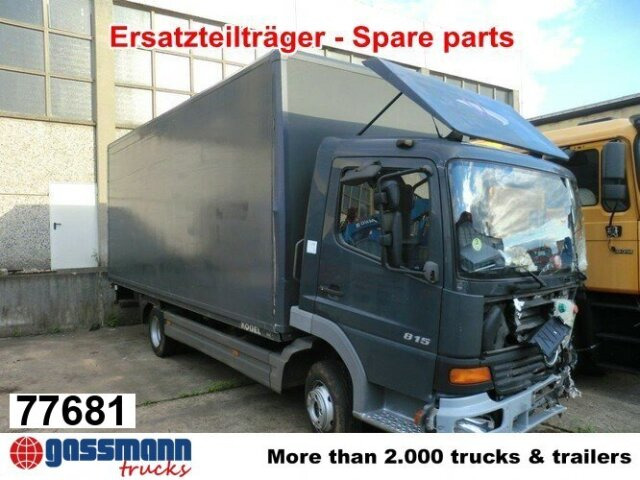 Mercedes-Benz Atego 815 4x2, UNFALL! Ersatzteilträger! - Kapalı kasa kamyon: fotoğraf 1 Mercedes-Benz Atego 815 4x2, UNFALL! Ersatzteilträger! - Kapalı kasa kamyon: fotoğraf 1