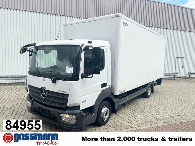 Mercedes-Benz Atego 816 4x2, LBW - Kapalı kasa kamyon: fotoğraf 1 Mercedes-Benz Atego 816 4x2, LBW - Kapalı kasa kamyon: fotoğraf 1