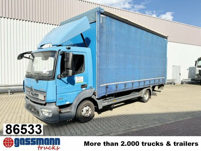 Mercedes-Benz Atego 816 L 4x2, Dautel LBW - Sal/ Açık kasa kamyon: fotoğraf 1 Mercedes-Benz Atego 816 L 4x2, Dautel LBW - Sal/ Açık kasa kamyon: fotoğraf 1