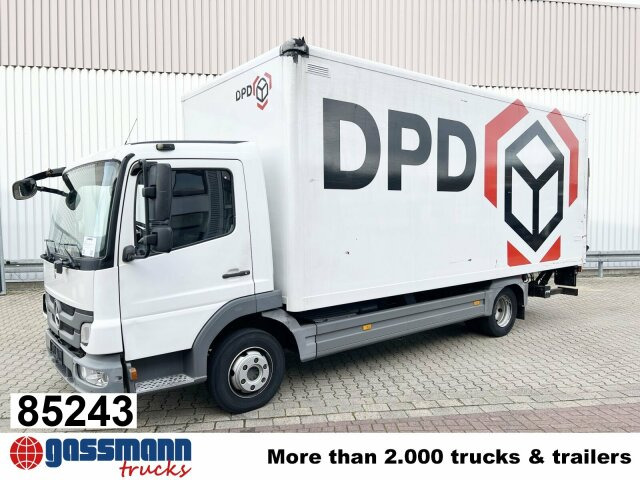 Mercedes-Benz Atego 816 L 4x2 mit LBW, 4x Vorhanden! - Kapalı kasa kamyon: fotoğraf 1 Mercedes-Benz Atego 816 L 4x2 mit LBW, 4x Vorhanden! - Kapalı kasa kamyon: fotoğraf 1