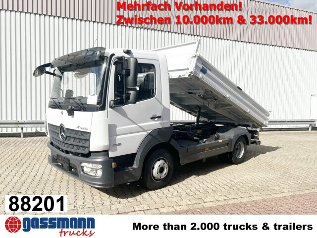 Mercedes-Benz Atego 818 K 4x2, 2x AHK, Meiller-Kipper, - Damperli kamyon: fotoğraf 1 Mercedes-Benz Atego 818 K 4x2, 2x AHK, Meiller-Kipper, - Damperli kamyon: fotoğraf 1