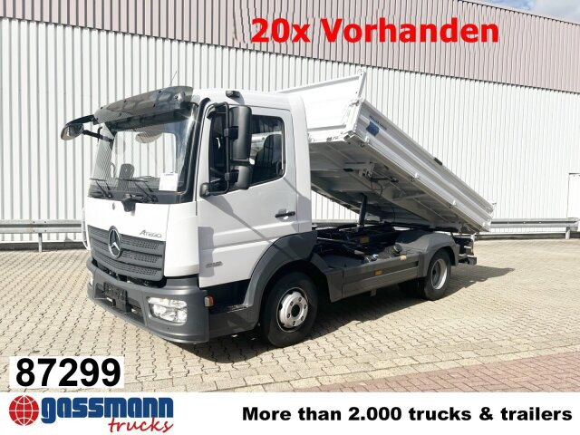 Mercedes-Benz Atego 818 K 4x2, 2x AHK, Meiller-Kipper, - Damperli kamyon: fotoğraf 1 Mercedes-Benz Atego 818 K 4x2, 2x AHK, Meiller-Kipper, - Damperli kamyon: fotoğraf 1