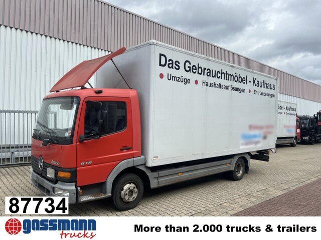 Mercedes-Benz Atego 818L 4x2 - Kapalı kasa kamyon: fotoğraf 1 Mercedes-Benz Atego 818L 4x2 - Kapalı kasa kamyon: fotoğraf 1