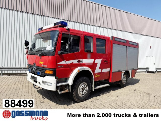 Mercedes-Benz Atego 917 4x4, LF 10, Einzelbereifung, AT-Motor - İtfaiye aracı: fotoğraf 1 Mercedes-Benz Atego 917 4x4, LF 10, Einzelbereifung, AT-Motor - İtfaiye aracı: fotoğraf 1