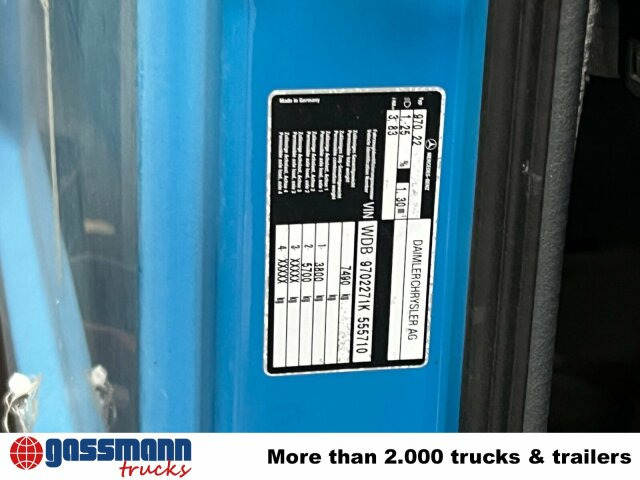 Mercedes-Benz Atego L-Fahrerhaus - Kabin - Kamyon: fotoğraf 5 Mercedes-Benz Atego L-Fahrerhaus - Kabin - Kamyon: fotoğraf 5