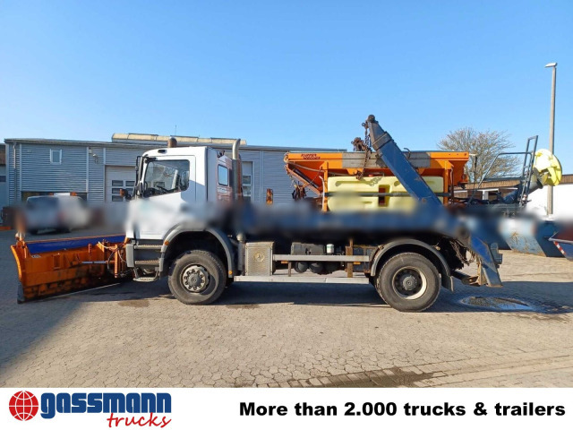 Mercedes-Benz Axor 1824 4x4, Tele-Absetzer, - Hidrolift kamyon: fotoğraf 2 Mercedes-Benz Axor 1824 4x4, Tele-Absetzer, - Hidrolift kamyon: fotoğraf 2