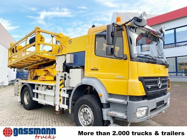 Araç üzerine platform Mercedes-Benz Axor 1824 K 4x2, AMV Hubsteiger + Kompressor,: fotoğraf 9