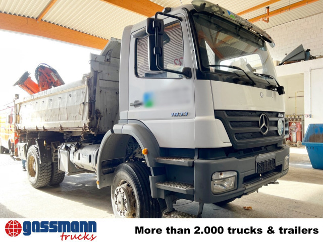 Mercedes-Benz Axor 1833 AK 4x4 mit Heckkran Atlas 105.2-A2L - Damperli kamyon, Vinçli kamyon: fotoğraf 4 Mercedes-Benz Axor 1833 AK 4x4 mit Heckkran Atlas 105.2-A2L - Damperli kamyon, Vinçli kamyon: fotoğraf 4