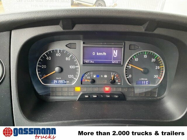 Mercedes-Benz Axor 1833 L 4x2 mit Heckkran Hiab XS 133 K-2 - Sal/ Açık kasa kamyon, Vinçli kamyon: fotoğraf 4 Mercedes-Benz Axor 1833 L 4x2 mit Heckkran Hiab XS 133 K-2 - Sal/ Açık kasa kamyon, Vinçli kamyon: fotoğraf 4