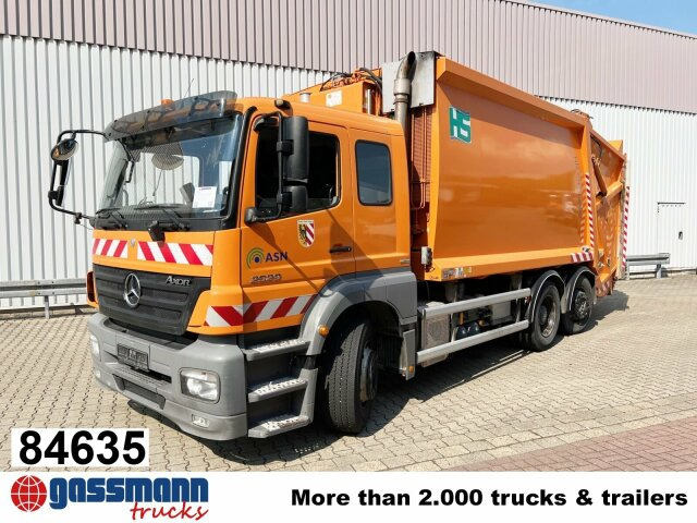 Mercedes-Benz Axor 2529 L 6x2, Lenkachse, HN-Cityloader, - Çöp kamyonu: fotoğraf 1 Mercedes-Benz Axor 2529 L 6x2, Lenkachse, HN-Cityloader, - Çöp kamyonu: fotoğraf 1