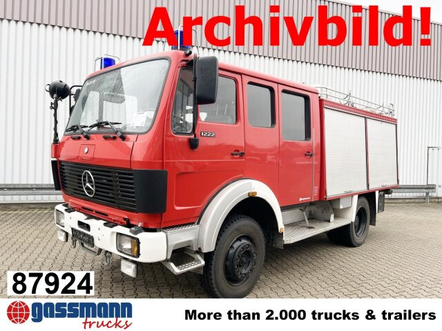 Mercedes-Benz SK 1222 AF 4x4 Doka, TLF16/25 - Ambulans arabası: fotoğraf 1 Mercedes-Benz SK 1222 AF 4x4 Doka, TLF16/25 - Ambulans arabası: fotoğraf 1