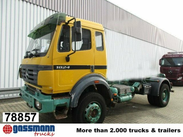 Mercedes-Benz SK 1824 AK 4x4 Chassis - Şasi kamyon: fotoğraf 1 Mercedes-Benz SK 1824 AK 4x4 Chassis - Şasi kamyon: fotoğraf 1