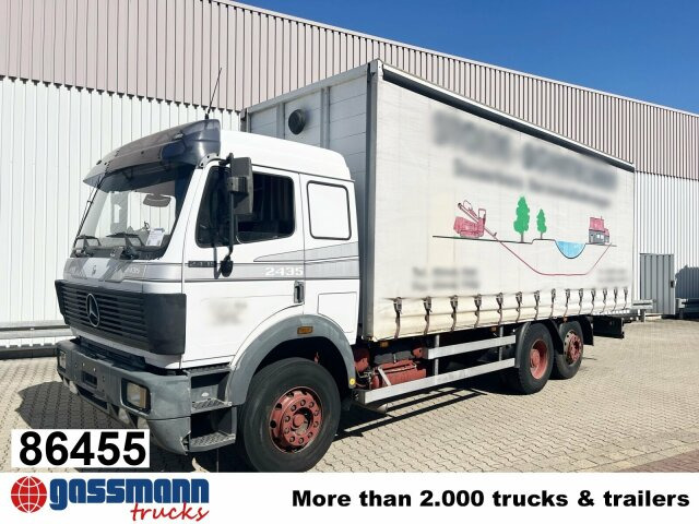 Mercedes-Benz SK 2435 L 6x2, V8, Spülbohrwagen - Kapalı kasa kamyon: fotoğraf 1 Mercedes-Benz SK 2435 L 6x2, V8, Spülbohrwagen - Kapalı kasa kamyon: fotoğraf 1