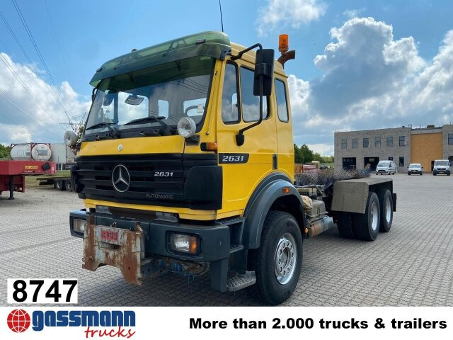 Mercedes-Benz SK II 2631 6x4, Winterdienstausstattung - Şasi kamyon: fotoğraf 1 Mercedes-Benz SK II 2631 6x4, Winterdienstausstattung - Şasi kamyon: fotoğraf 1