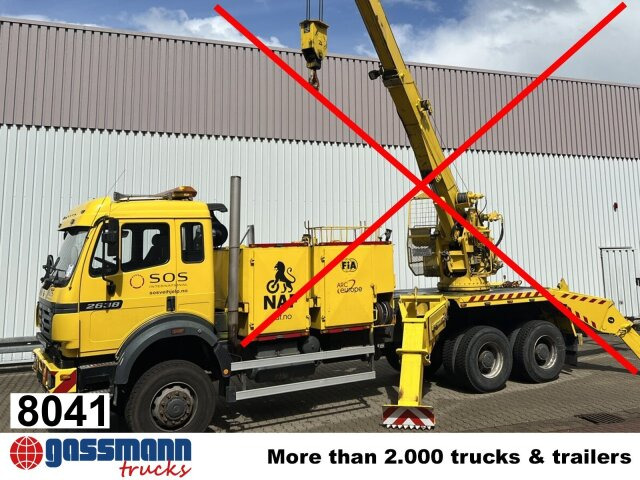 Mercedes-Benz SK II 2638/44 A 6x6, V8, Retarder - Şasi kamyon: fotoğraf 1 Mercedes-Benz SK II 2638/44 A 6x6, V8, Retarder - Şasi kamyon: fotoğraf 1