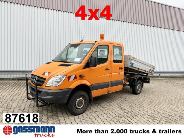 Mercedes-Benz Sprinter 313 CDI 4x4 Doka, Kipper, AT-Motor! - Açık kasa kamyonet, Çift kabin kamyonet: fotoğraf 1 Mercedes-Benz Sprinter 313 CDI 4x4 Doka, Kipper, AT-Motor! - Açık kasa kamyonet, Çift kabin kamyonet: fotoğraf 1