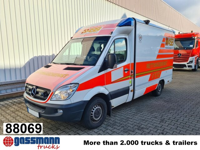 Mercedes-Benz Sprinter 316 KA 4x2, Rettungswagen - Panelvan: fotoğraf 1 Mercedes-Benz Sprinter 316 KA 4x2, Rettungswagen - Panelvan: fotoğraf 1