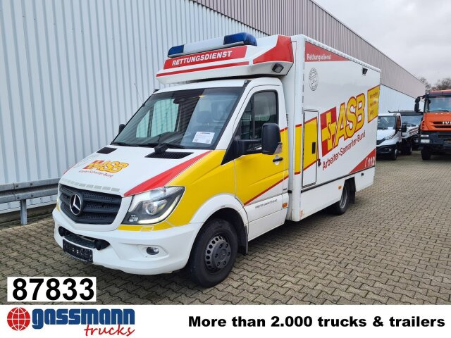 Mercedes-Benz Sprinter 516 CDI 4x2, Rettungswagen - Panelvan: fotoğraf 1 Mercedes-Benz Sprinter 516 CDI 4x2, Rettungswagen - Panelvan: fotoğraf 1