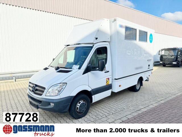 Mercedes-Benz Sprinter 516 CDI 4x2, Übertragungsfahrzeug - Kapalı kasa kamyon: fotoğraf 1 Mercedes-Benz Sprinter 516 CDI 4x2, Übertragungsfahrzeug - Kapalı kasa kamyon: fotoğraf 1