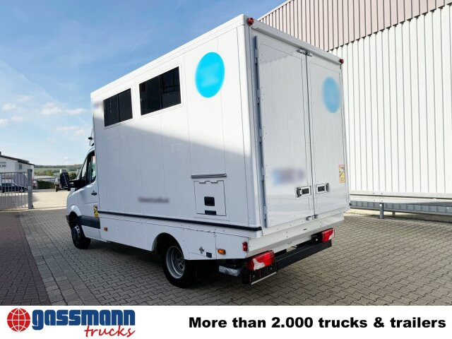 Kapalı kasa kamyon Mercedes-Benz Sprinter 516 CDI 4x2, Übertragungsfahrzeug: fotoğraf 13
