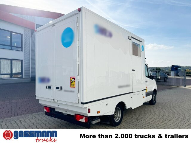 Kapalı kasa kamyon Mercedes-Benz Sprinter 516 CDI 4x2, Übertragungsfahrzeug: fotoğraf 11