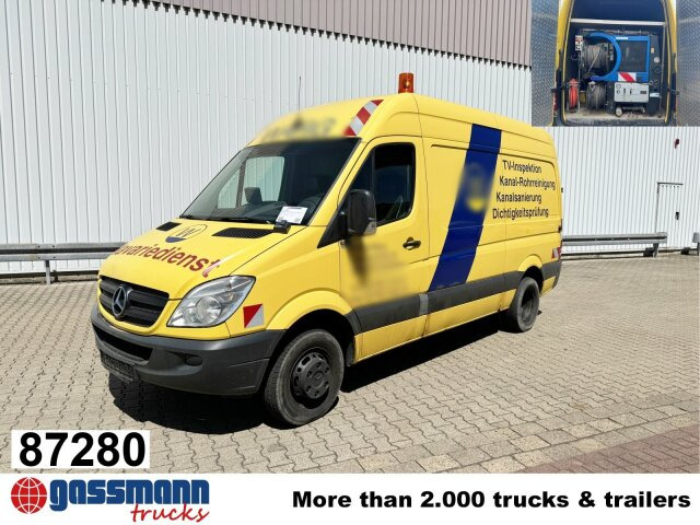 Mercedes-Benz Sprinter 516 KA 4x2, KaRo Hochdruckspüler - Yol süpürme aracı: fotoğraf 1 Mercedes-Benz Sprinter 516 KA 4x2, KaRo Hochdruckspüler - Yol süpürme aracı: fotoğraf 1