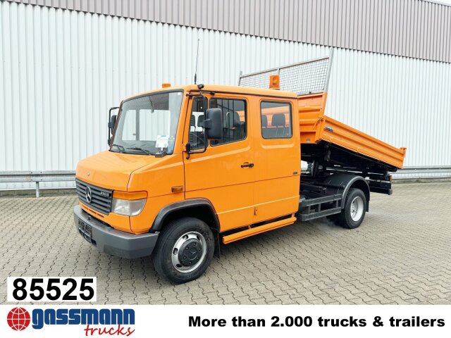 Mercedes-Benz Vario 816 D 4x2 Doka, 2x AHK, Meiller Kipper, - Damperli kamyonet, Çift kabin kamyonet: fotoğraf 1 Mercedes-Benz Vario 816 D 4x2 Doka, 2x AHK, Meiller Kipper, - Damperli kamyonet, Çift kabin kamyonet: fotoğraf 1