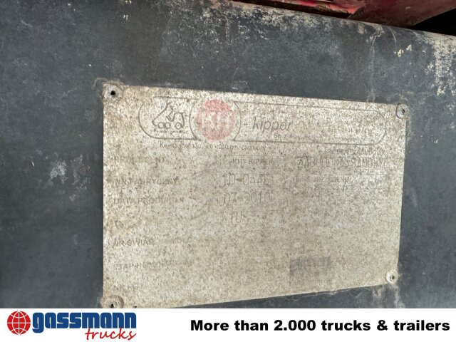 Muldenkippaufbau ca. 16m³ - Damper kasa: fotoğraf 5 Muldenkippaufbau ca. 16m³ - Damper kasa: fotoğraf 5