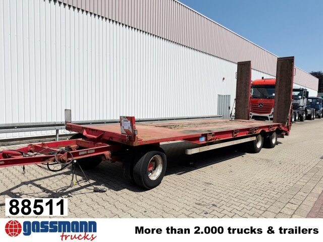 Müller-Mitteltal PT 30,0 Kompakt, verbr. auf 3m - Alçak çerçeveli platform römork: fotoğraf 1 Müller-Mitteltal PT 30,0 Kompakt, verbr. auf 3m - Alçak çerçeveli platform römork: fotoğraf 1