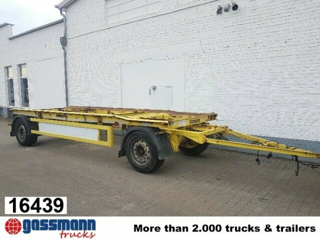Reisch Abrollanhänger REA-18EL, bis 7 m - Kancali yükleyici/ Hidrolift römork: fotoğraf 1 Reisch Abrollanhänger REA-18EL, bis 7 m - Kancali yükleyici/ Hidrolift römork: fotoğraf 1