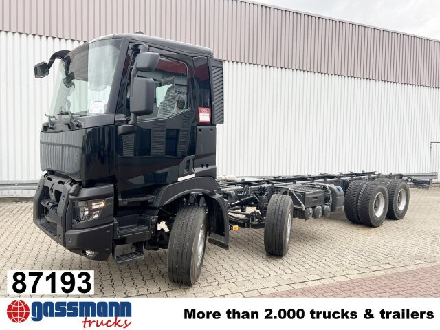 Renault C 480 8x4 - Şasi kamyon: fotoğraf 1 Renault C 480 8x4 - Şasi kamyon: fotoğraf 1