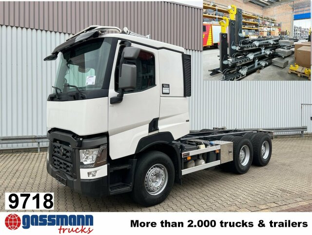 Renault C 520 6x4, Retarder, Nebenantrieb - Kancalı yükleyici kamyon: fotoğraf 1 Renault C 520 6x4, Retarder, Nebenantrieb - Kancalı yükleyici kamyon: fotoğraf 1