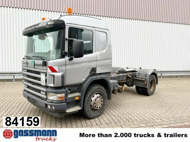 Scania 124G 420 4x2, Retarder - Şasi kamyon: fotoğraf 1 Scania 124G 420 4x2, Retarder - Şasi kamyon: fotoğraf 1