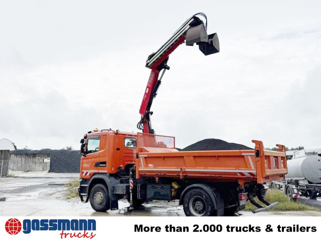 Scania G 450 4x2, Bordmatik, Kran Fassi F185A.2.24, - Damperli kamyon, Vinçli kamyon: fotoğraf 4 Scania G 450 4x2, Bordmatik, Kran Fassi F185A.2.24, - Damperli kamyon, Vinçli kamyon: fotoğraf 4