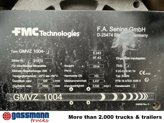 Scania R450 4x2, Retarder, ADR, Rohr Tank, ca. 14400l - Tanker kamyon: fotoğraf 4 Scania R450 4x2, Retarder, ADR, Rohr Tank, ca. 14400l - Tanker kamyon: fotoğraf 4