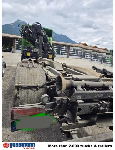 Scania Scania G 480/6x2-4, Lenk-Liftachse, Hiab Kran - Kancalı yükleyici kamyon, Vinçli kamyon: fotoğraf 3 Scania Scania G 480/6x2-4, Lenk-Liftachse, Hiab Kran - Kancalı yükleyici kamyon, Vinçli kamyon: fotoğraf 3