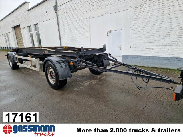 Schmitz Cargobull ACF 18 S, Schlittenabroller bis 7 m Beh. - Kancali yükleyici/ Hidrolift römork: fotoğraf 1 Schmitz Cargobull ACF 18 S, Schlittenabroller bis 7 m Beh. - Kancali yükleyici/ Hidrolift römork: fotoğraf 1