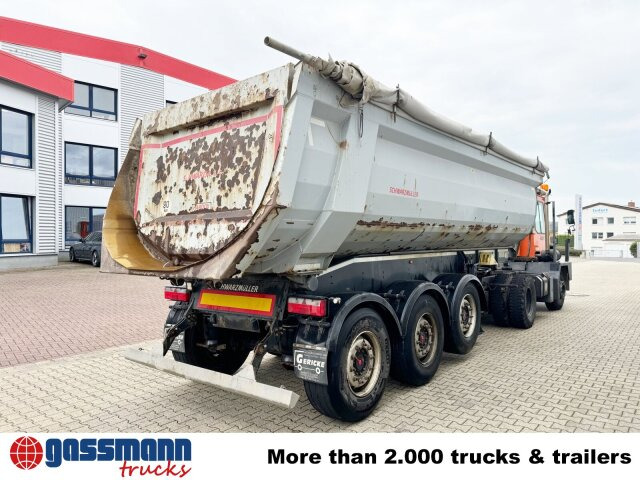 Schwarzmüller K-Serie Kippauflieger, Stahlmulde ca. 27m³, - Damperli dorse: fotoğraf 2 Schwarzmüller K-Serie Kippauflieger, Stahlmulde ca. 27m³, - Damperli dorse: fotoğraf 2