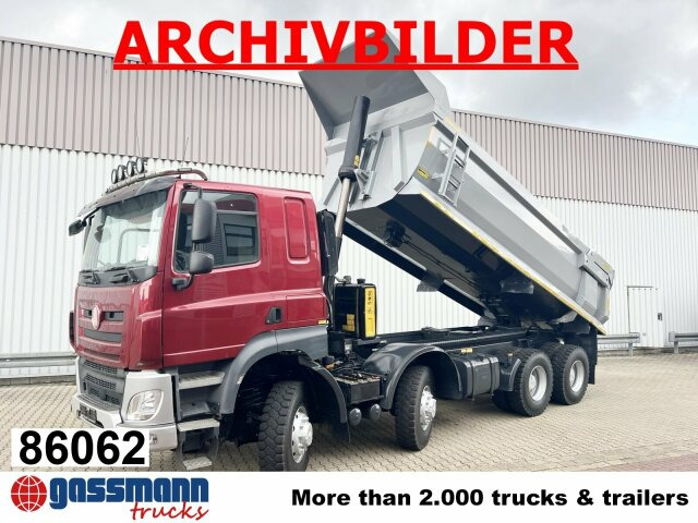 Tatra Phoenix 8x8, Stahlmulde ca. 22m³, hydr. - Damper: fotoğraf 1 Tatra Phoenix 8x8, Stahlmulde ca. 22m³, hydr. - Damper: fotoğraf 1