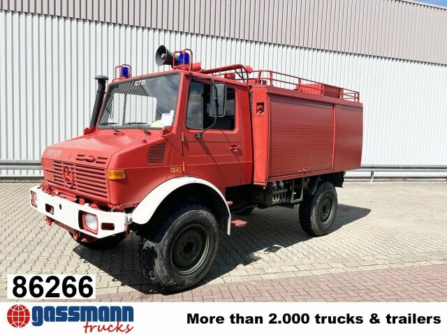 Unimog U 1300 L 435/11 4x4, -Feuerwehr - İtfaiye aracı: fotoğraf 1 Unimog U 1300 L 435/11 4x4, -Feuerwehr - İtfaiye aracı: fotoğraf 1