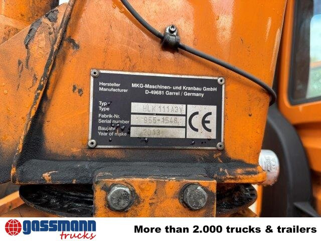 Unimog U400 4x4, Frontzapfwelle, Kipper, Kran MKG HKL - Damperli kamyon, Vinçli kamyon: fotoğraf 3 Unimog U400 4x4, Frontzapfwelle, Kipper, Kran MKG HKL - Damperli kamyon, Vinçli kamyon: fotoğraf 3