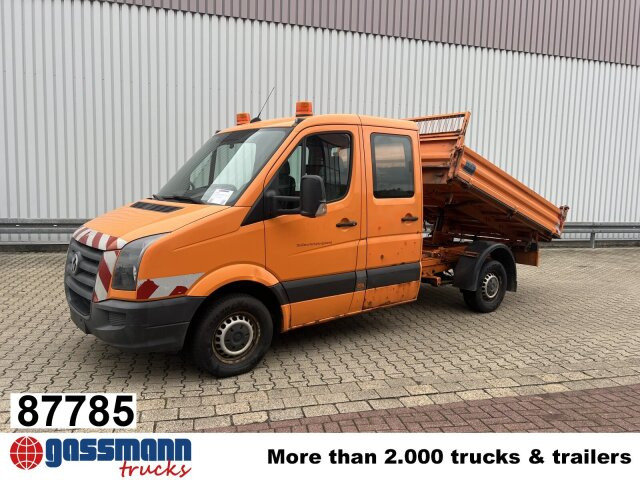 Volkswagen Crafter 2.5 TDI 4x2 Doka, Meiller Kipper - Damperli kamyon: fotoğraf 1 Volkswagen Crafter 2.5 TDI 4x2 Doka, Meiller Kipper - Damperli kamyon: fotoğraf 1